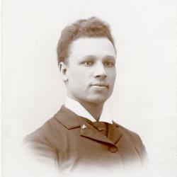 Charles Winter Wood's, class of 1895, senior photo.
