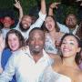 Reine Lucas’15 and Ray Thomas’13 were married in Cancun, Mexico, this past April. Shown from left, first row: Ashaki “Nzhinga” Hall’14, the bride and the groom, Brittany Judkins Cousins’11, and Charlotte Mayeda’18; second row: Ulysses Smith’13, Katia Nonet’16, Calago Hipps’15, David Cousins’11, and Matthew Floyd’13.